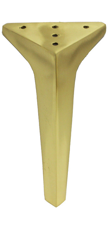 Elba Solid Brass Tall Metal Legs